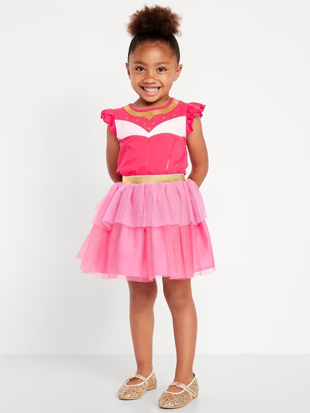 Disney Princess T-Shirt and Tutu Skirt Set for Toddler Girls